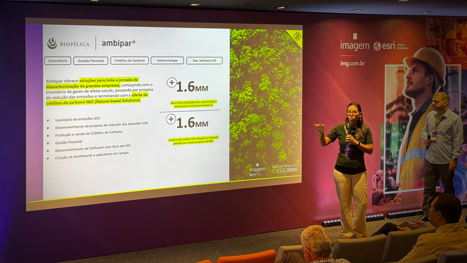Tecnologias GEO utilizadas pela Biofílica